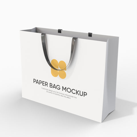 White card Paper Bags